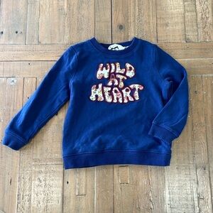 Mini Boden Wild at heart sweatshirt